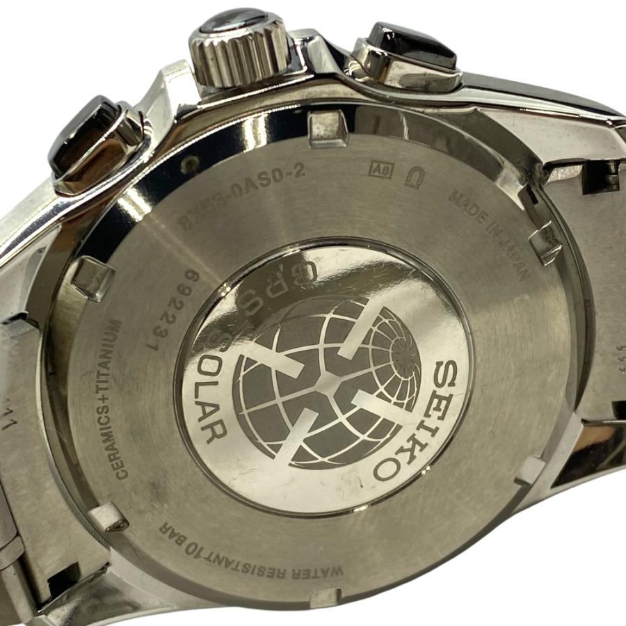 セイコー アストロン GPSソーラーウォッチ デュアルタイム 腕時計 スマートセンサークオーツ シルバー 8X53-0AS0-2 SEIKO | SEIKO | 06