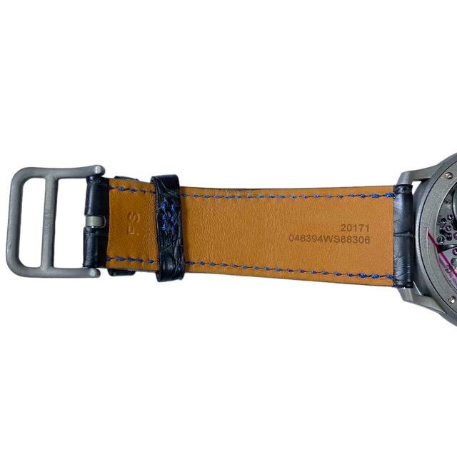 HERMES（エルメス） CA6.841 TI PT スリム ドゥ スケルトンリュンヌ