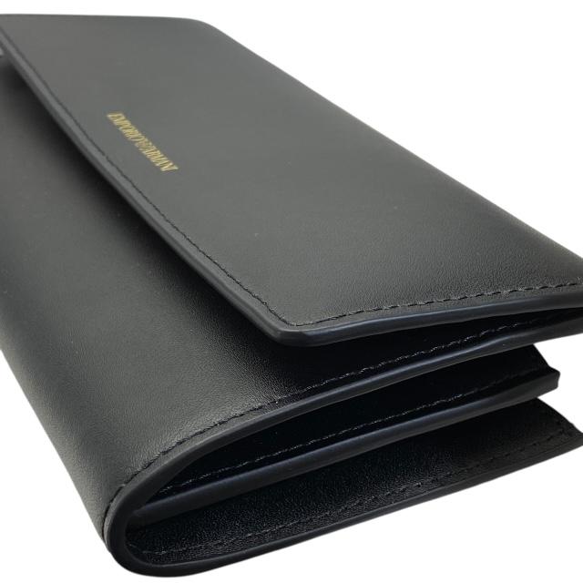 EMPORIO ARMANI 【新品】EMPORIO エンポリオ アルマーニ ロゴ 長財布