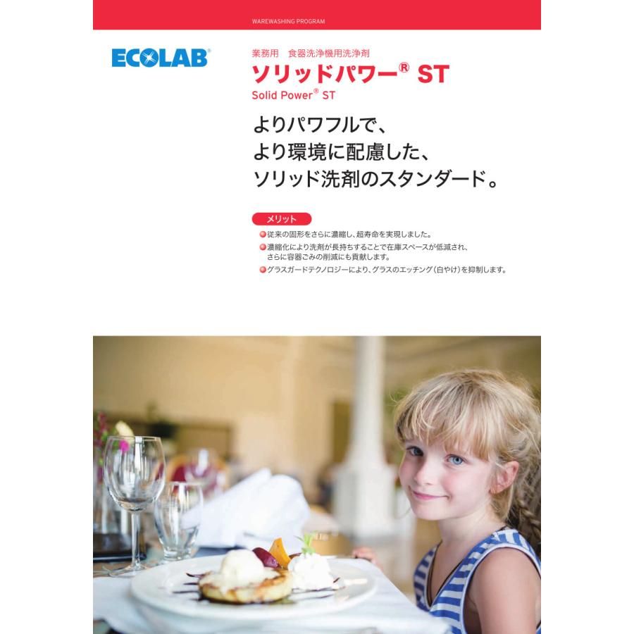 【ECOLAB　エコラボ】ソリッドパワーST（4Kg×4本セット）｜econico｜02