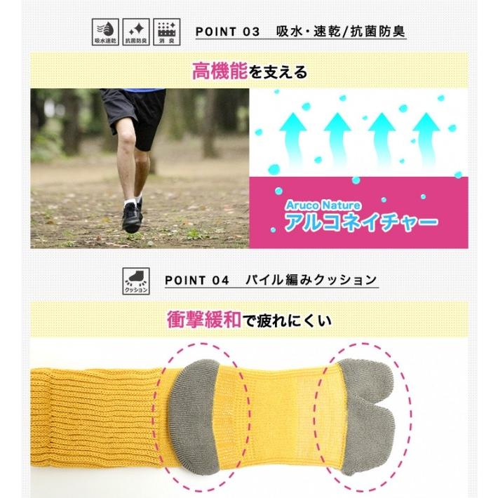靴下 アルコネイチャー タビ 山を歩く靴下 滑らない靴下 臭わない靴下 登山 トレッキング ハイキング くつ下 メンズ レディース 西垣靴下 エコノレッグ 爆買 |  | 03