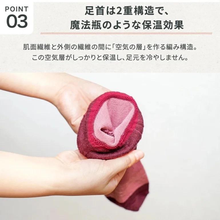 靴下 口ゴム超幅広ゆるっと靴下 あったか 先丸 西垣靴下 エコノレッグ  介護 ギプス 靴幅3Eから5Eサイズ対応 足の甲が高い 広い方におすすめ 爆買 リカバリー |  | 04