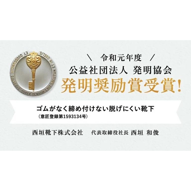 靴下 口ゴム超幅広ゆるっと靴下 あったか 先丸 西垣靴下 エコノレッグ  介護 ギプス 靴幅3Eから5Eサイズ対応 足の甲が高い 広い方におすすめ 爆買 リカバリー |  | 08