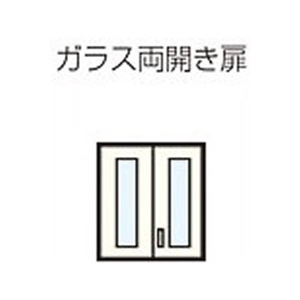 （最大3年保証）コクヨ　エディア　収納システム　高さ915mmタイプ　下置き　ハーフ片開き扉　幅800×奥行450×高さ9…　BWU-SGU48SAW_1