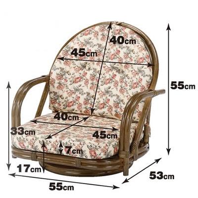 回転座椅子　ロータイプ I-S-251B｜economy｜02