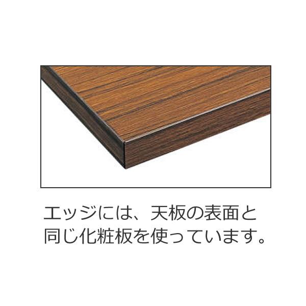 コクヨ　会議　ミーティング用テーブル　KT-30シリーズ　脚折りたたみ式　棚付き　幅1500×奥行き600mm KT-S34NN 【テレーワーク】