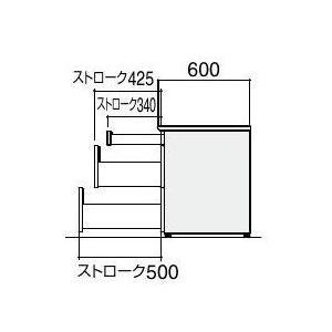 （最大3年保証）コクヨ　iSデスクシステム　脇デスク（B4)　ダイヤル錠タイプ　幅400×奥行600×高さ720mm SD-ISN46EDCBSN_1