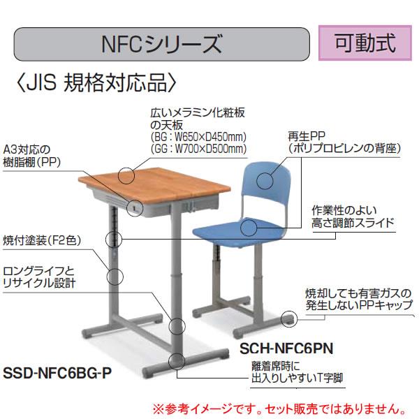 KOKUYO（コクヨ） 生徒用デスク 2号〜5.5号（身長：120〜173cm） 幅650