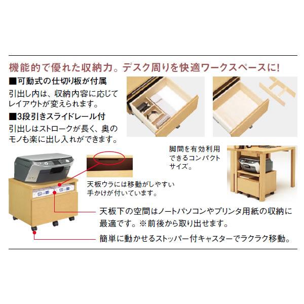 *メーカー在庫限り　カリモク プリンターワゴン デスクワゴン ボナシェルタ プリンタワゴン 幅482mm（ボナシェルタ） ST0075｜economy｜04