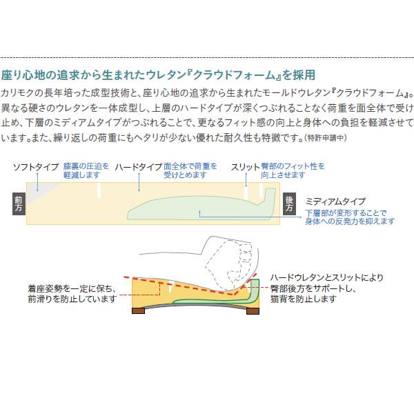 カリモク ソファ3人掛け UW73モデル 平織布張 長椅子ロング(幅2130) （COM オークEHKYQA/U26グループ） UW7313-U26｜economy｜05