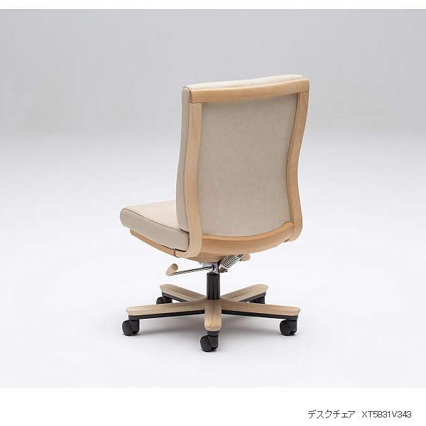 カリモク家具（KARIMOKU FURNITURE） カリモク 書斎チェア 本革張