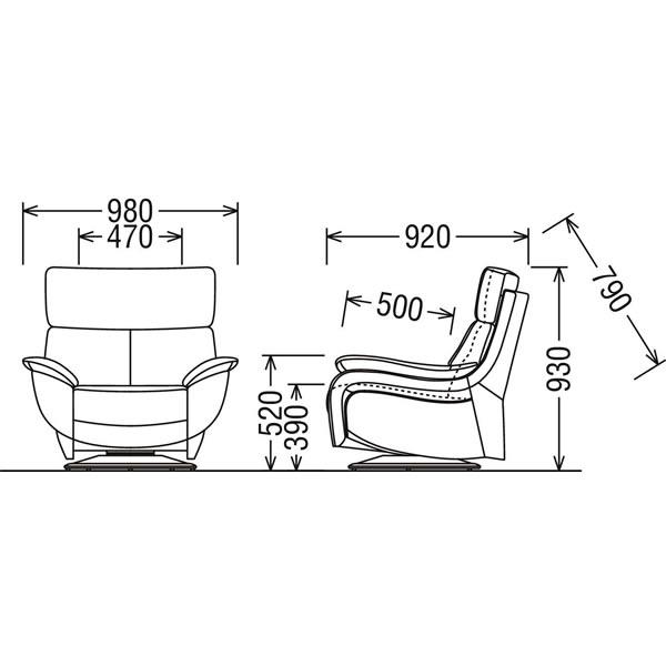 カリモク家具 カリモク ソファ ZW73モデル 本革張 肘掛椅子 カリモク家具 カリモク ソファ ZW73モデル 本革張 肘掛椅子