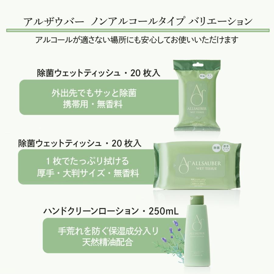 プラス PLUS 除菌ウエットティッシュ アルザウバー (ALLSAUBER) 厚手 大判サイズ アルコールタイプ AL-043M | PLUS | 07