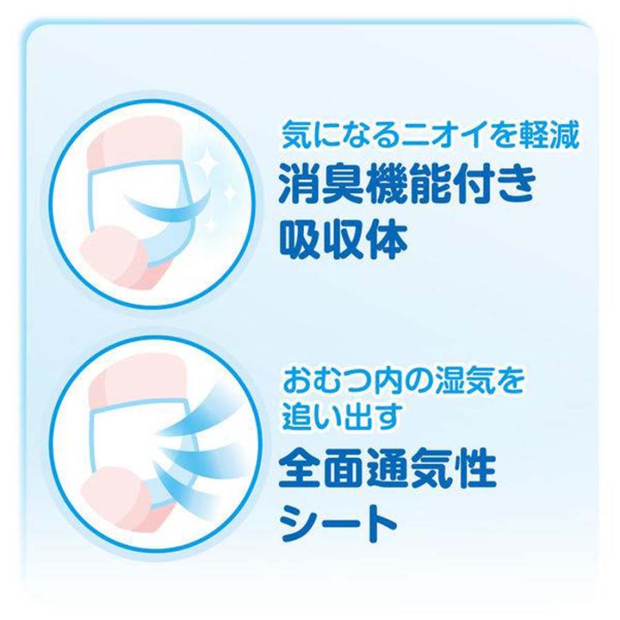 大王製紙 エリエール グーン ぐんぐん吸収パンツ Mサイズ 66枚 3個セット 1ケース | グーン まっさらさら通気 | 07