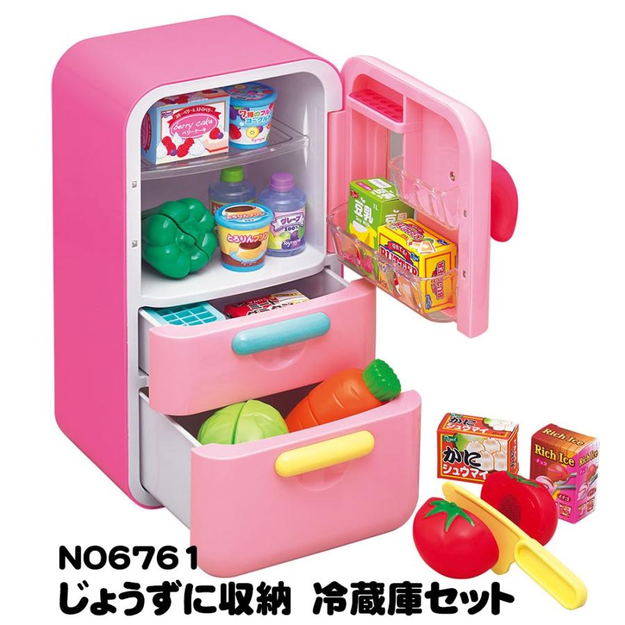 トイローヤル じょうずに収納 冷蔵庫セット No6762 知育玩具 おもちゃ イーコンビyahoo 店 通販 Yahoo ショッピング