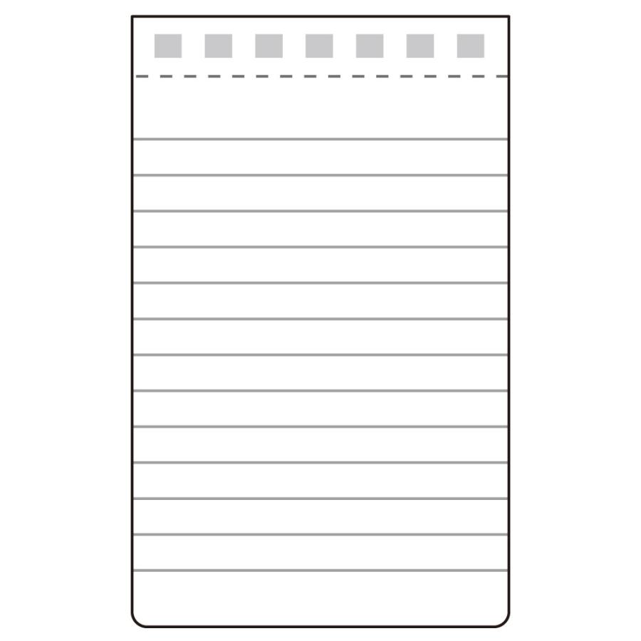 日本ノート　キョクトウ　B7　Ｆ.O.Ｂ　Wリングメモ　ホルダー付　E31 |  | 01