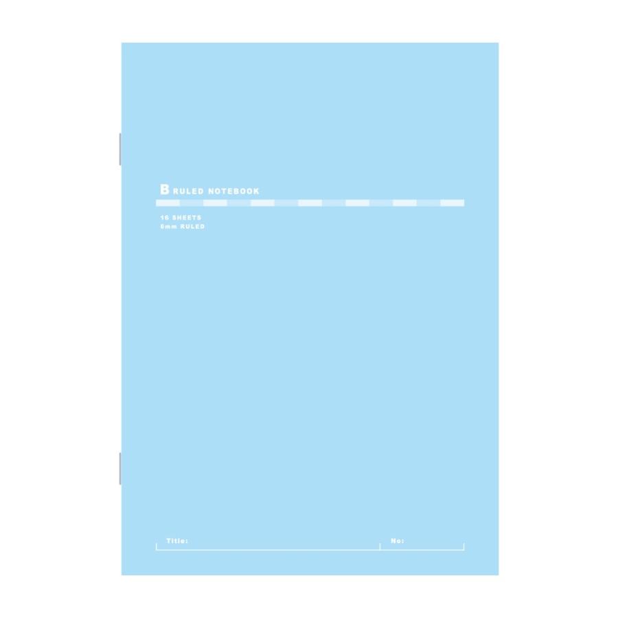 日本ノート　キョクトウ　B5 スリムノート　ワイヤーステッチ　スカイブルーX01SB | 