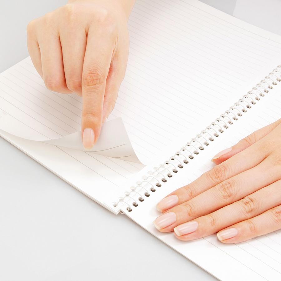 プラス(PLUS)ノート ツイン リングノート A5 横罫 40枚 3色 3冊パック RT-140-3P　76-804 | PLUS | 04