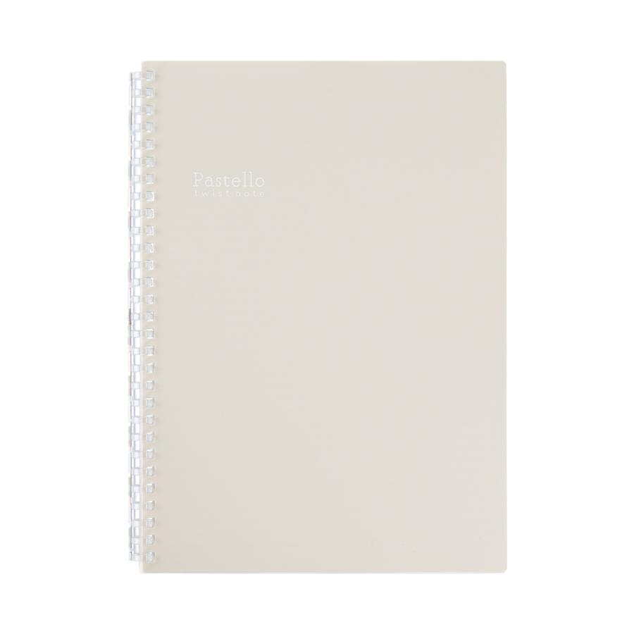 LIHIT LAB (リヒトラブ) Pastello ツイストノート B5 ベージュ N1908-16 | ブランド登録なし