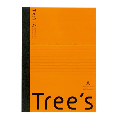日本ノート スタンダードノート Tree's B5サイズ A罫30枚 5冊束　アソートパック UTR3A05 5冊束*2パック　計10冊 | ブランド登録なし | 02