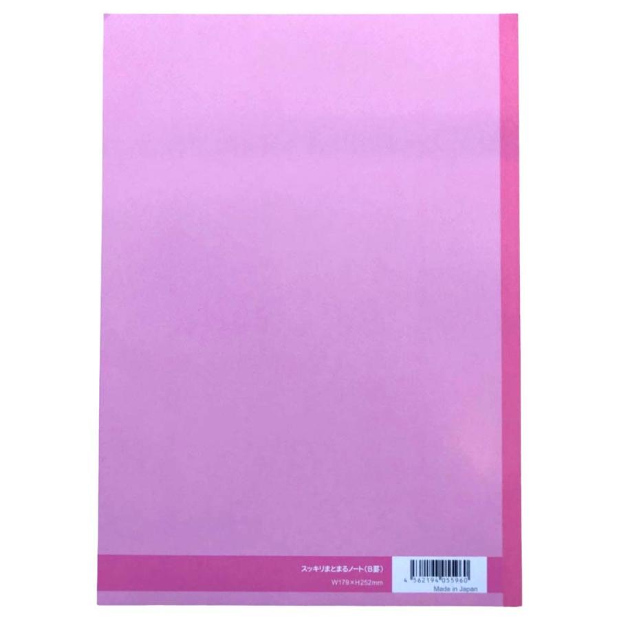 サンフレイムジャパン　スッキリまとまるノート　Ｂ罫　５色　500-2267 5002267 |  | 10