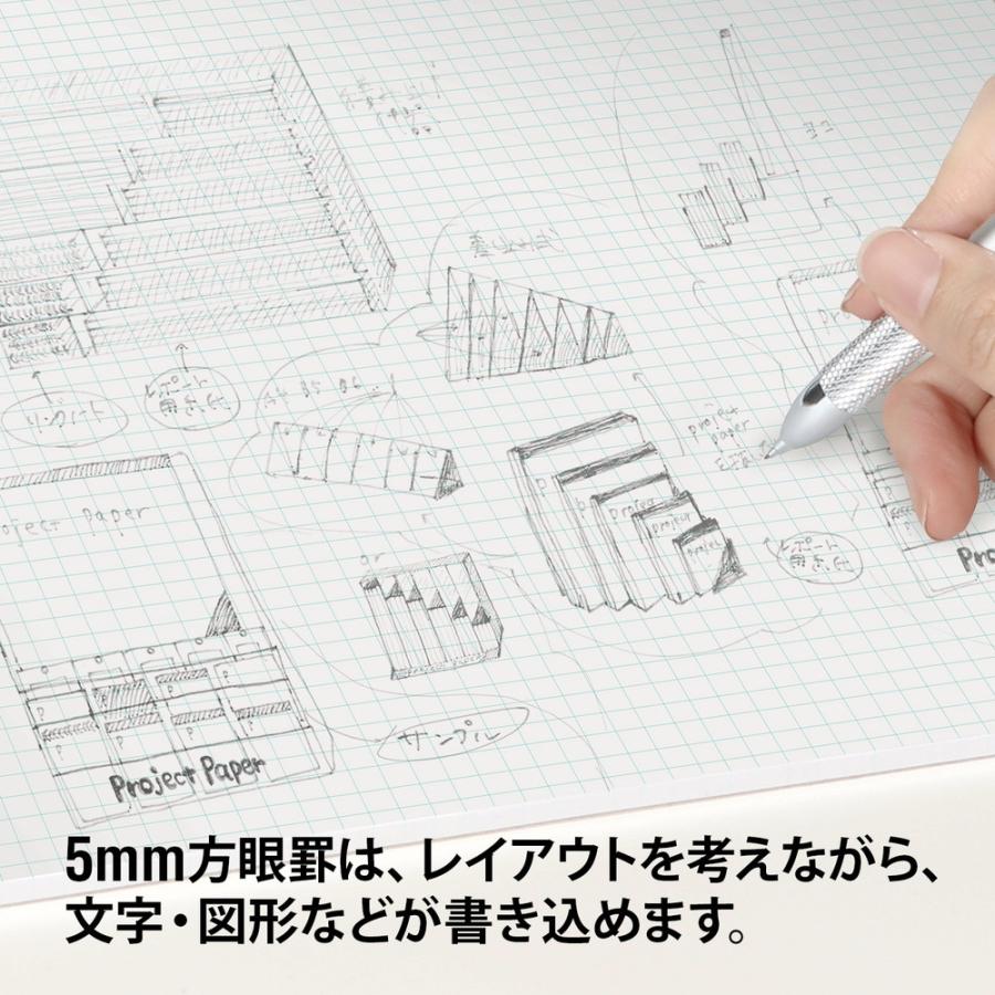 オキナ okina プロジェクトペーパー A3 5ミリ方眼 50枚 PPA35S | OKINA | 05