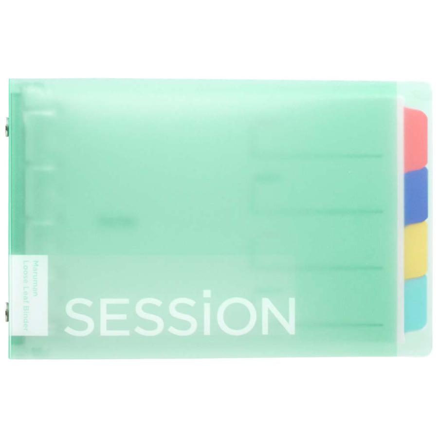 マルマン maruman ミニサイズ バインダー セッション ミントグリーン FM310-53 | maruman