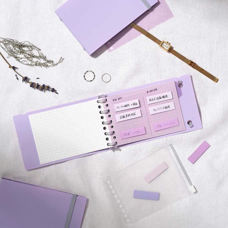 マルマン maruman ミニサイズ バインダー イントゥーワン＋ ライトパープル FM63-30 | maruman | 06