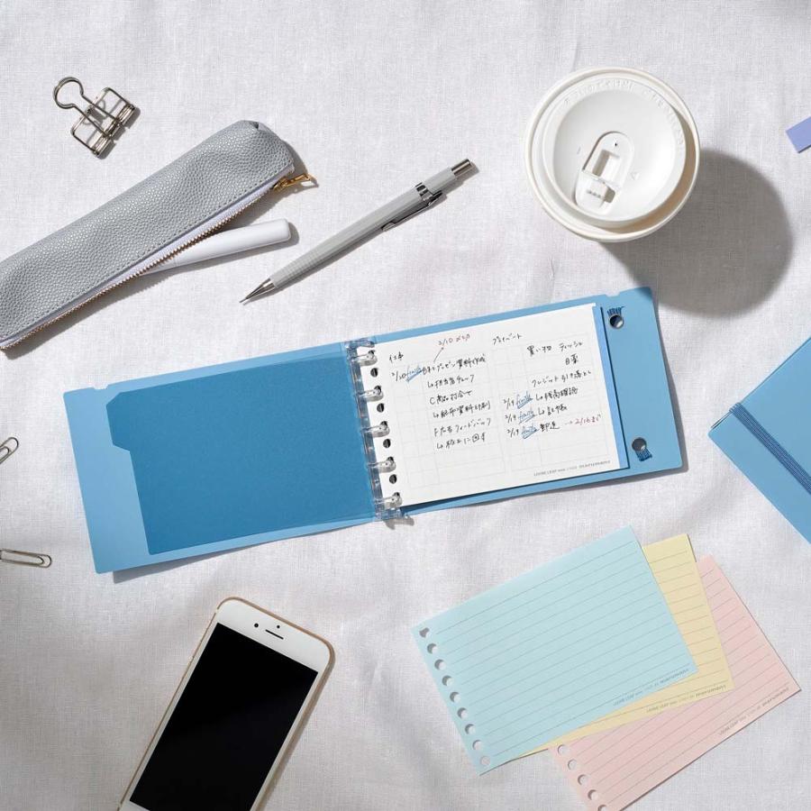 マルマン maruman ミニサイズ バインダー イントゥーワン＋ ライトブルー FM63-52 | maruman | 06