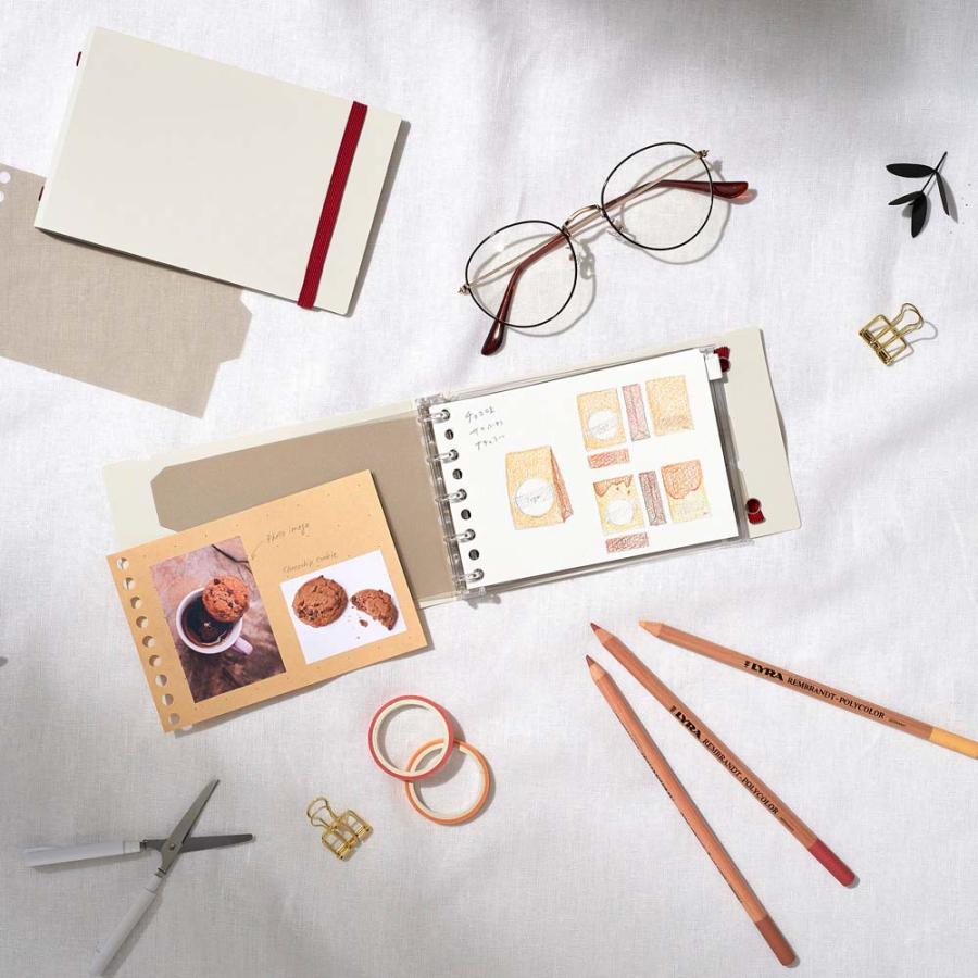 マルマン maruman ミニサイズ バインダー イントゥーワン＋ アイボリー FM63-14 | maruman | 06