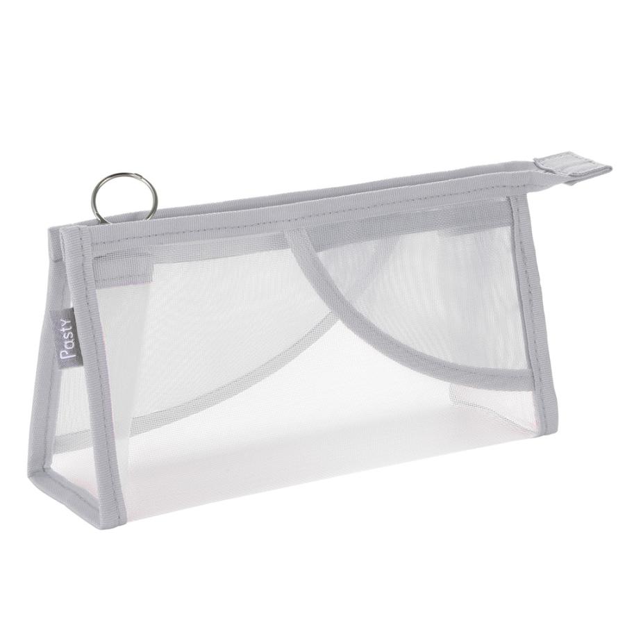 プラス PLUS ペンケース パスティ pasty マチ付きタイプ グレー 98885 | PLUS