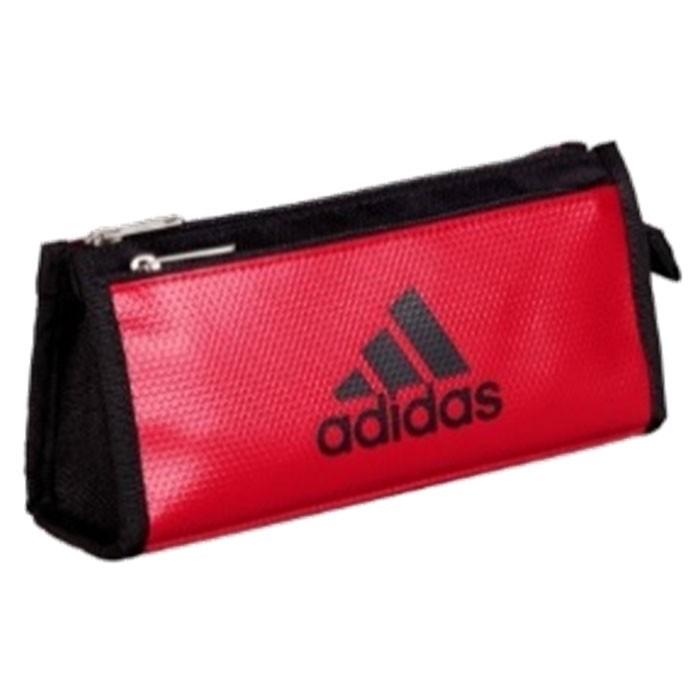 三菱鉛筆 adidas＜アディダス＞ ソフトペンケース ＰＴ−１４００ ＡＩ０１ 赤 | 三菱鉛筆