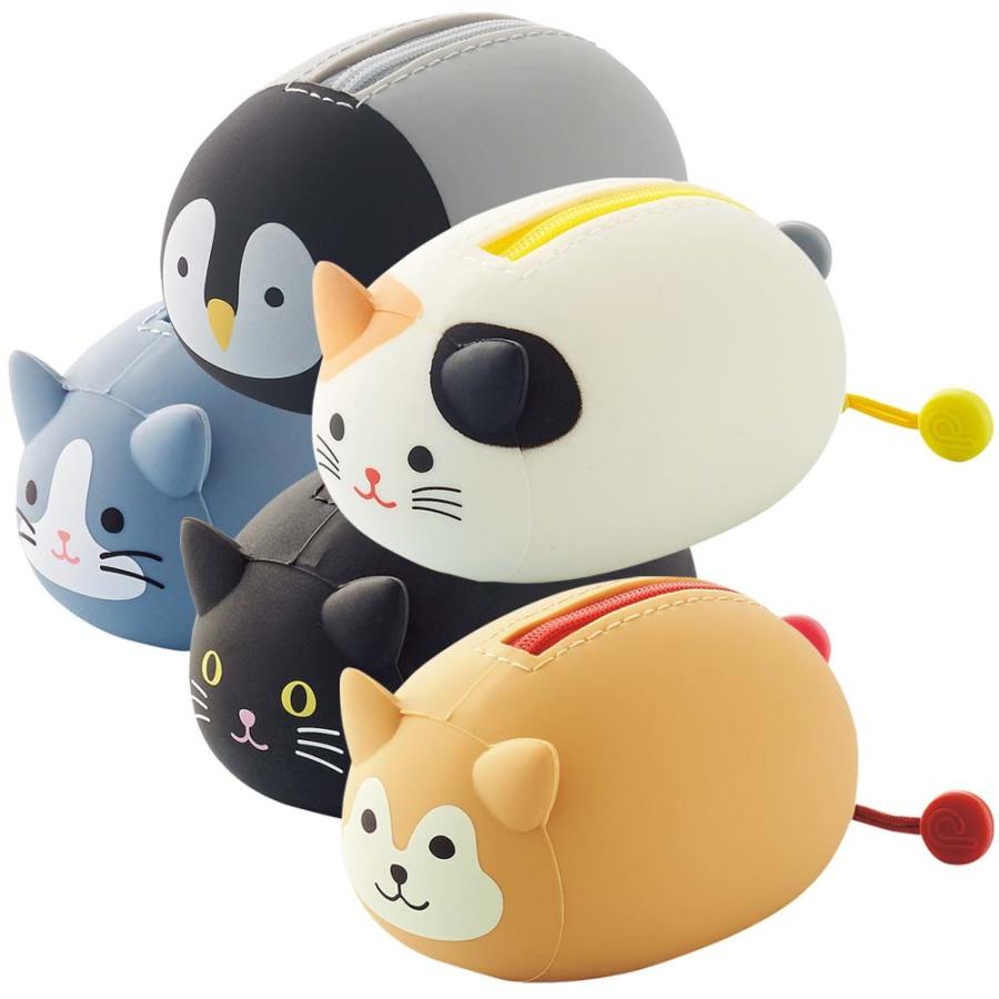 LIHIT LAB.＜リヒトラブ＞ PuniLabo 寝ころびポーチ ミケネコ A7780-7 | ブランド登録なし | 05