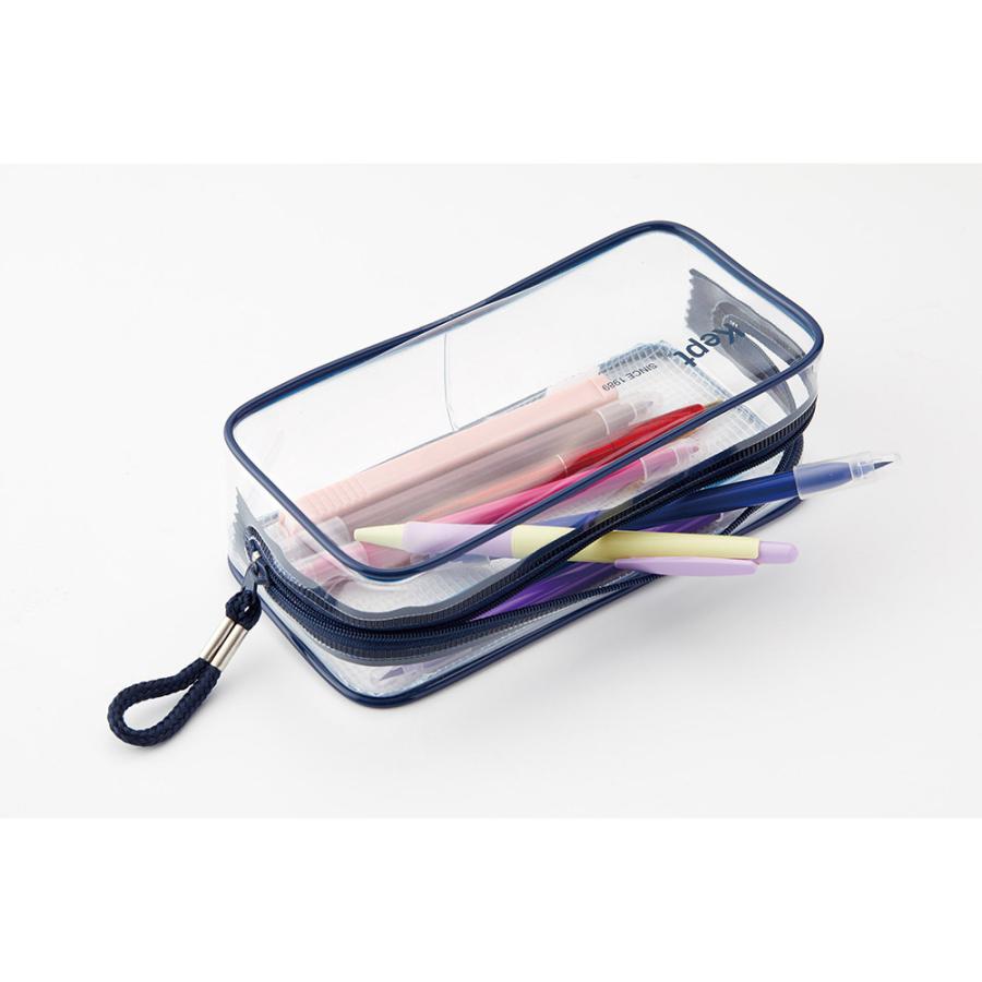 レイメイ藤井 raymay Kept クリアペンポーチ ネイビー KPF902K | ブランド登録なし | 01