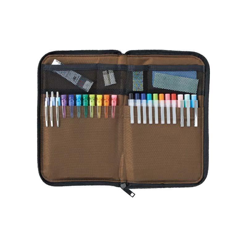 LIHIT LAB.＜リヒトラブ＞ペンケース（フラットタイプ）ワイド 藍 A7653-11 | LIHIT LAB. | 01