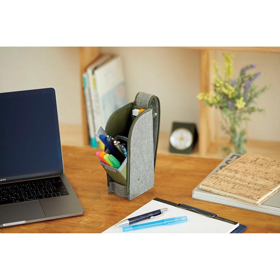 レイメイ藤井 raymay デテクールペンケース グレー FY379N | ブランド登録なし | 02