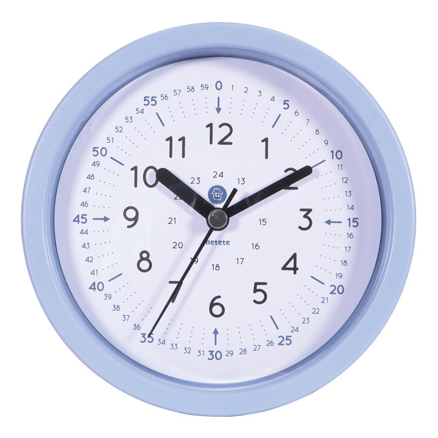 クツワ KUTSUWA こどもの学習時計 ブルー ME214BL | クツワ