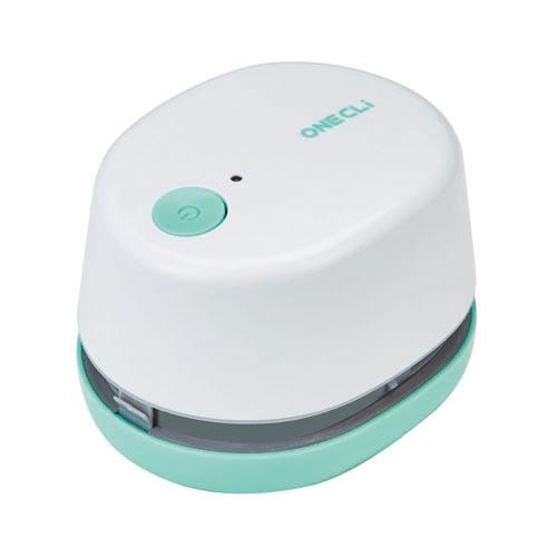 クツワ KUTSUWA 充電式ミニそうじき ワンクリ ホワイト RE039WH | クツワ