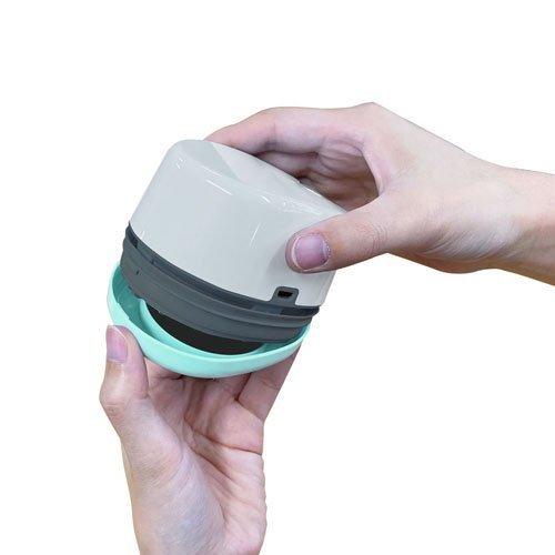 クツワ KUTSUWA 充電式ミニそうじき ワンクリ ホワイト RE039WH | クツワ | 09