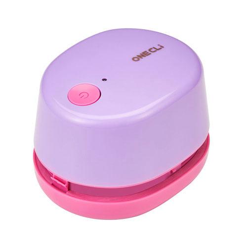 クツワ KUTSUWA 充電式ミニそうじき ワンクリ パープル RE039PU | クツワ