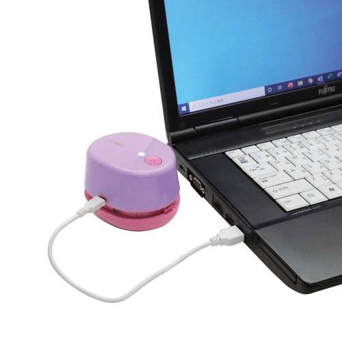 クツワ KUTSUWA 充電式ミニそうじき ワンクリ パープル RE039PU | クツワ | 04