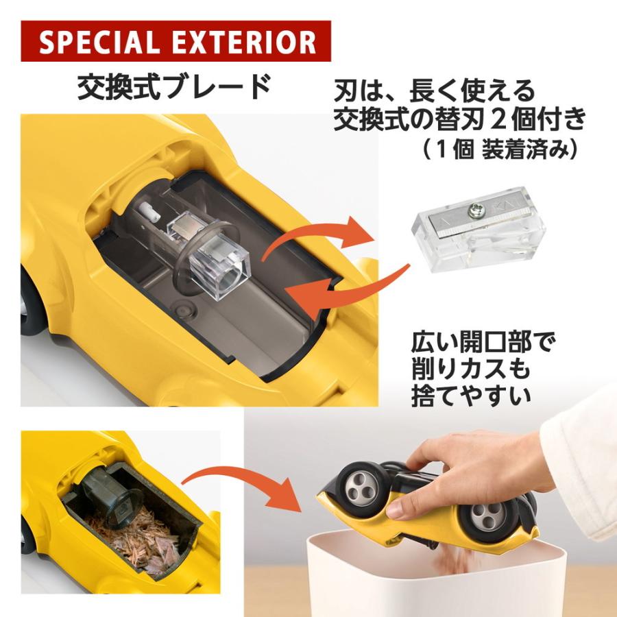 プラス PLUS ハシレ！エンピツケズリ！イエロー | PLUS | 04