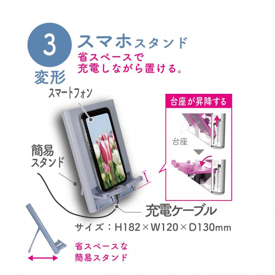 クツワ KUTSUWA 書見台 タブレット・スマホ対応 アイスブルー MT011BL | クツワ | 10