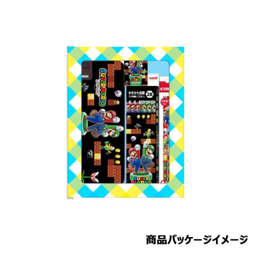 三菱鉛筆 スーパーマリオ 文具 6点セット BT450SMS6 | uni（三菱鉛筆） | 01