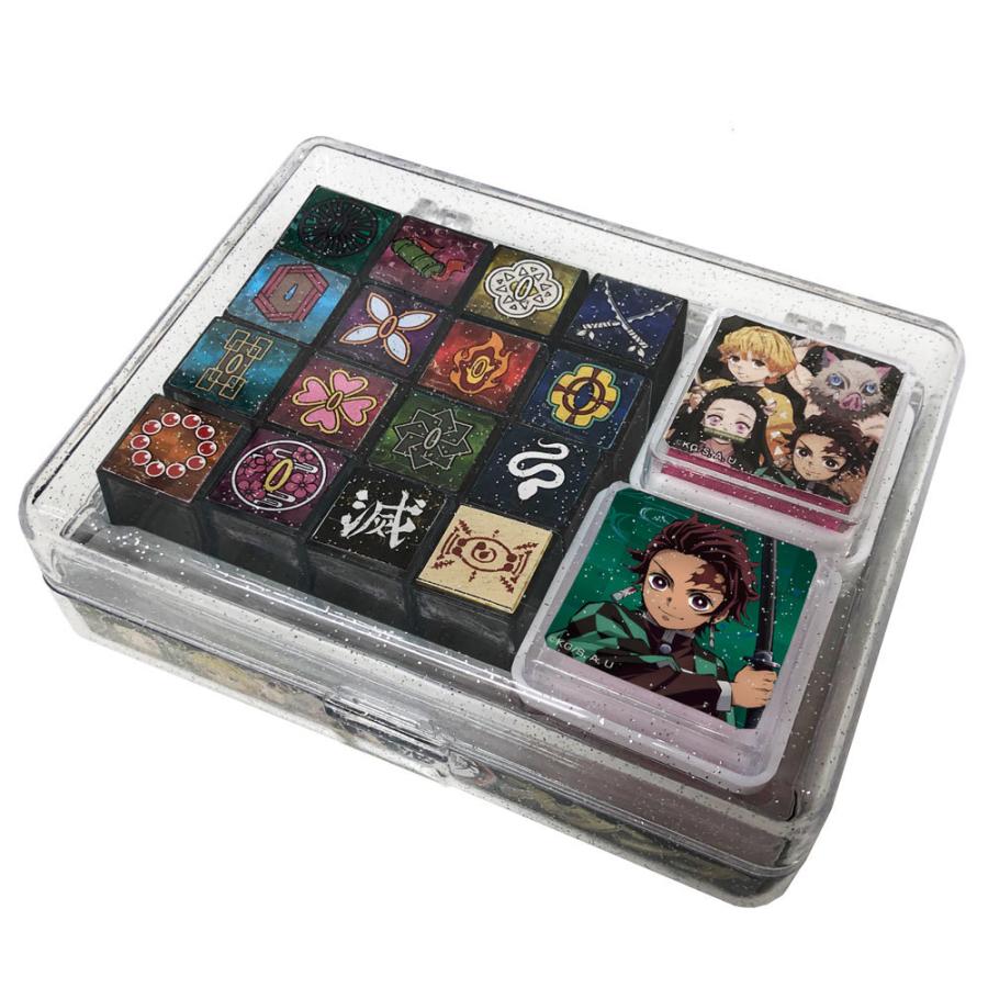 サンスター文具 鬼滅の刃 スタンプセット S3221520 竈門 炭治郎 竈門 禰豆子 我妻 善逸 嘴平 伊之助 判子 ハンコ | ブランド登録なし