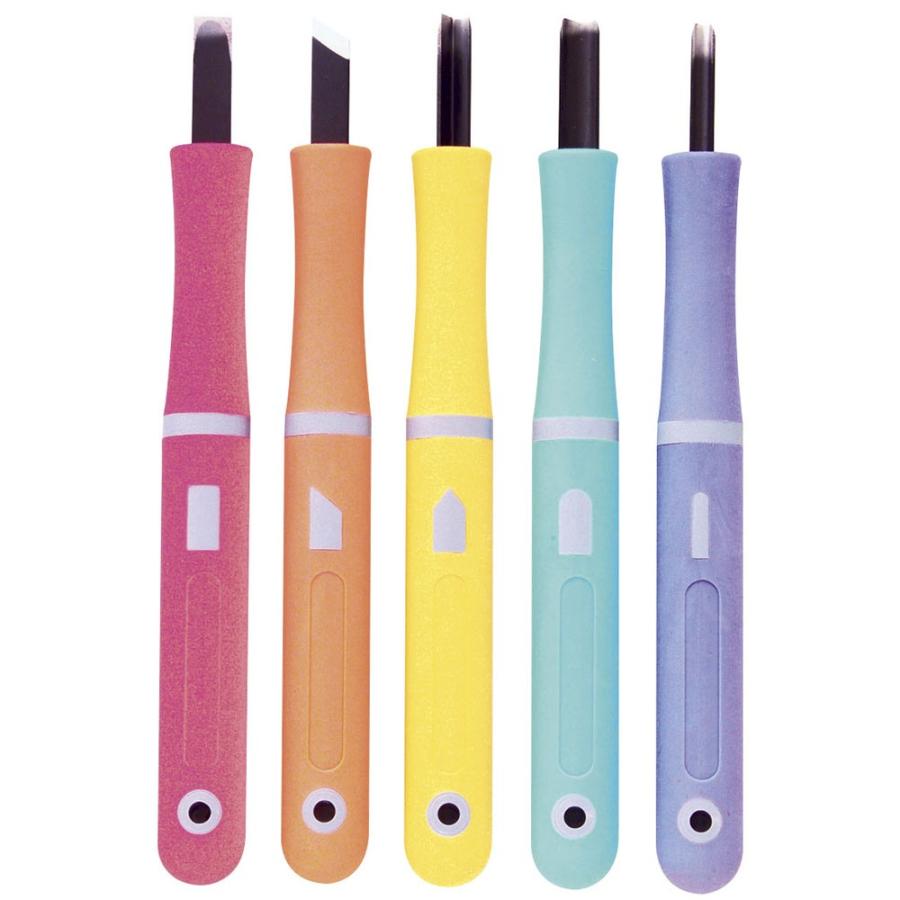 彫刻刀 ほり名人５本組 CT-H5F　ケース付 |  | 01