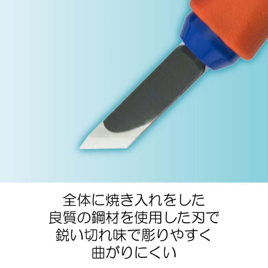 サクラクレパス SAKURA グリップはんが彫刻刀Ａ５本組 EHT-5A | サクラクレパス | 03