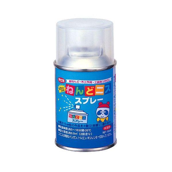 デビカ　紙ねんど・木工作用・一般工芸用　ねんどニススプレー　透明　100ml　　091552 | 
