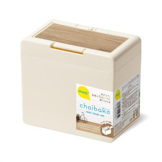 SONIC ソニック リビガク ちょいバコ卓上ゴミ箱 ワンタッチで開く アイボリー LV-4672-I | ブランド登録なし | 06