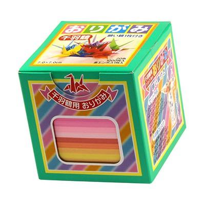 トーヨー 千羽鶴おりがみ 7cm 002003 千羽鶴用 7cm角 | 